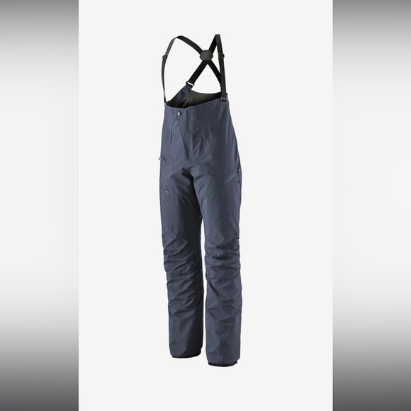 Patagonia Womens Powslayer Bibs, Black Size Medium - Picture 2 of 3